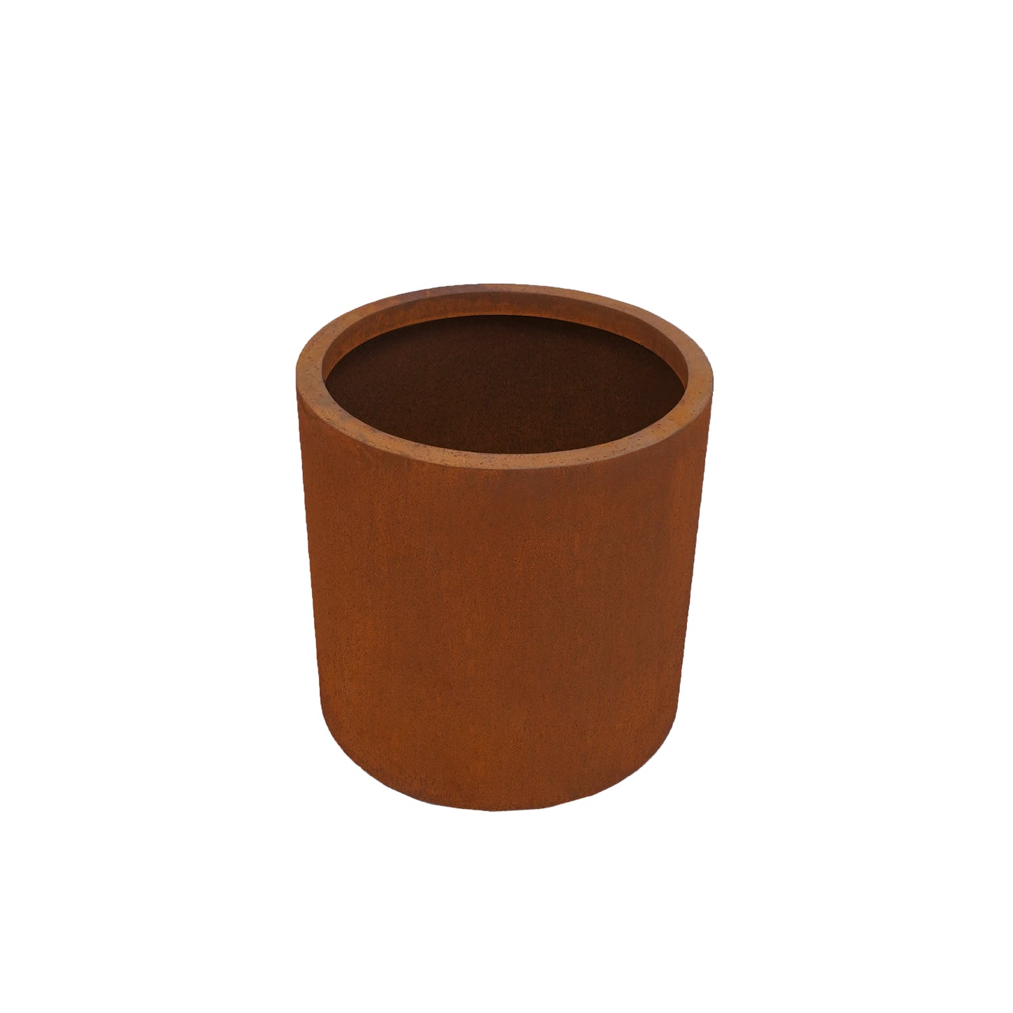 JP Corten Steel Cylinder Planter