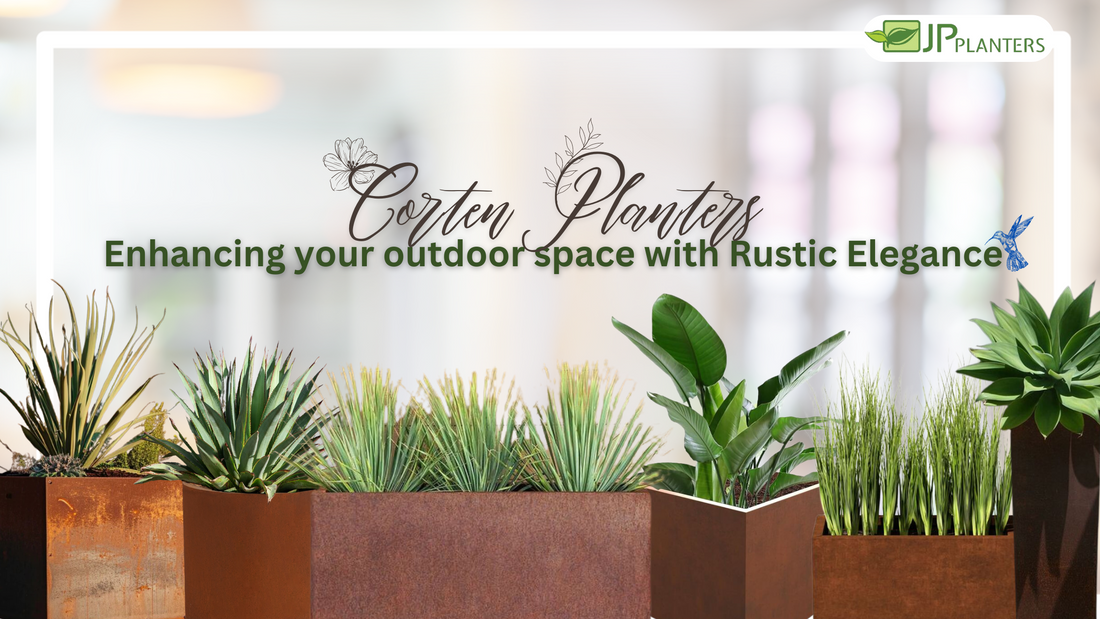Corten Planters: Enhancing Your Outdoor Space with Rustic Elegance