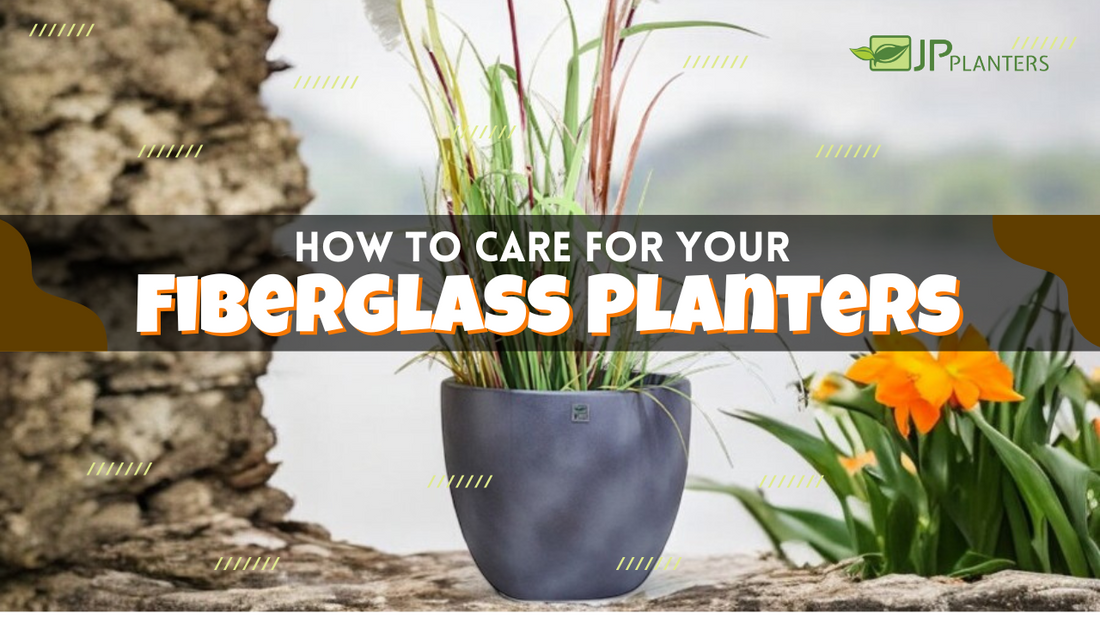 How to Care for Your Fiberglass Planters