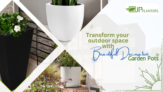 Transform Your Outdoor Space with Beautiful Decorative Garden Pots