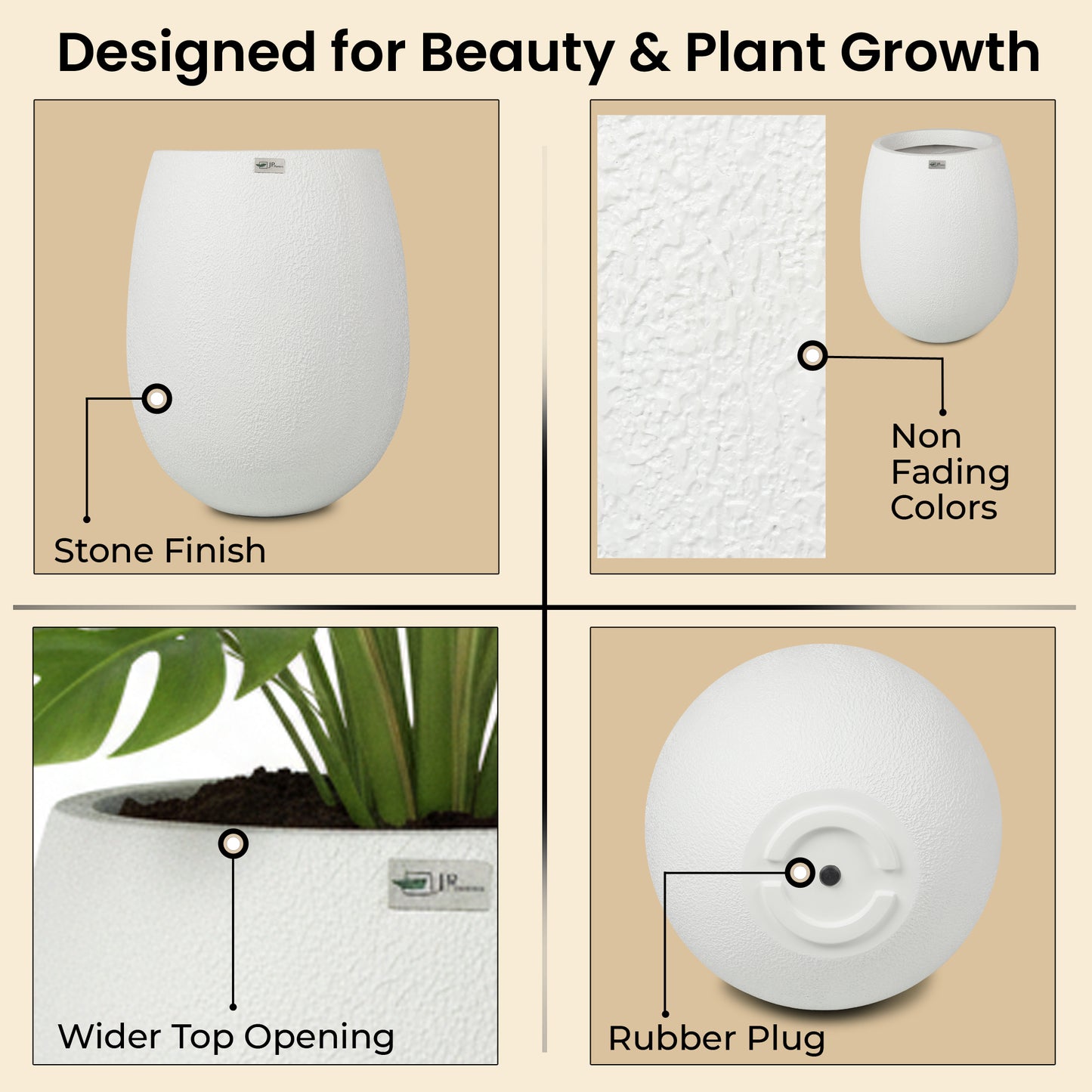 Large Austin Flower Pot