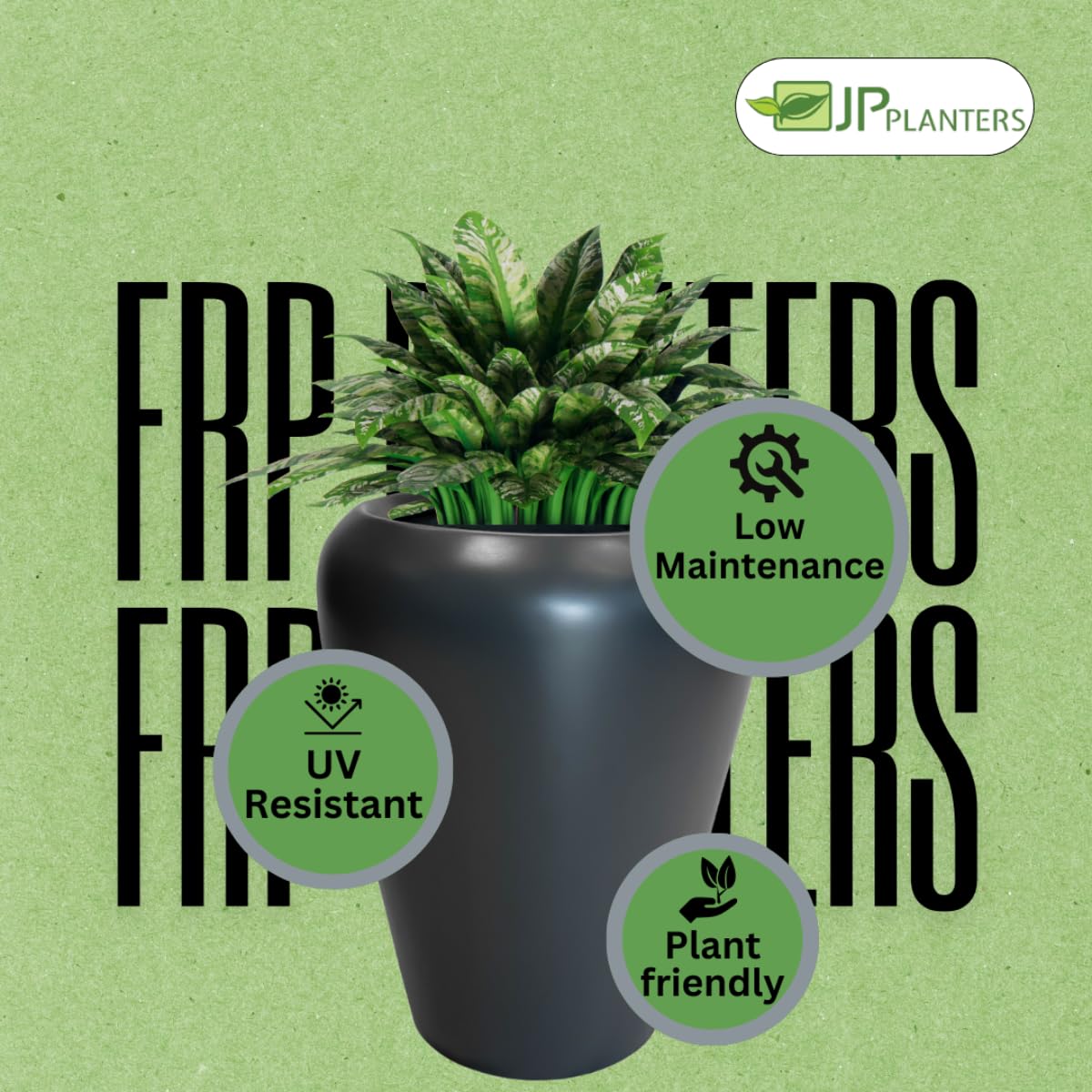 JP Large Apple Planter